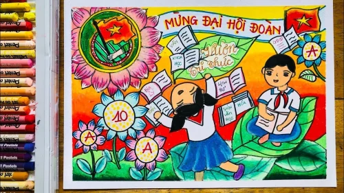Vẽ tranh đề tài lễ hội 57