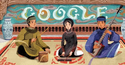 Vẽ tranh đề tài lễ hội 60
