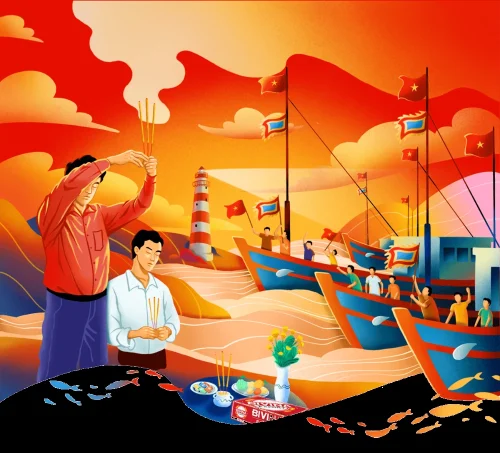 Vẽ tranh đề tài lễ hội 33