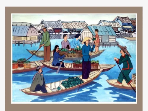 Vẽ tranh đề tài lễ hội 35