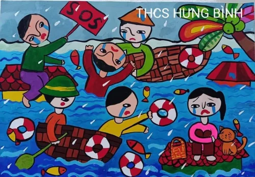 Vẽ tranh đề tài lễ hội 36