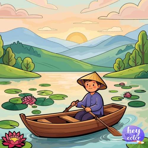 Vẽ tranh đề tài lễ hội 41