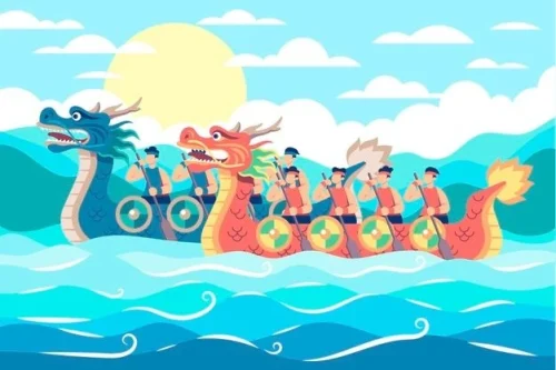 Vẽ tranh đề tài lễ hội 44