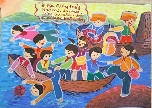 Vẽ tranh đề tài lễ hội 46