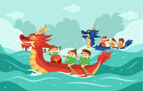 Vẽ tranh đề tài lễ hội 47
