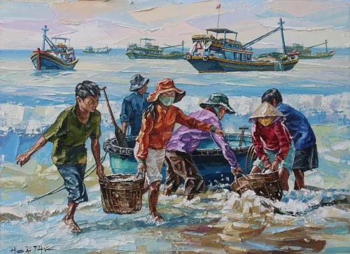 Vẽ tranh đề tài lễ hội 58