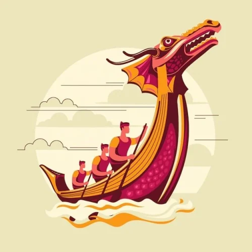 Vẽ tranh đề tài lễ hội 1