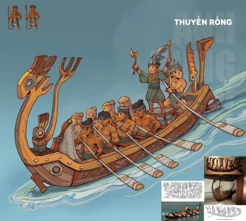 Vẽ tranh đề tài lễ hội 5