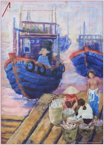 Vẽ tranh đề tài lễ hội 14