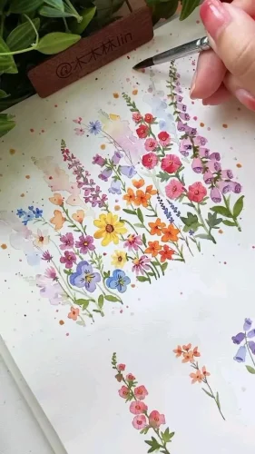 Tranh màu nước 18
