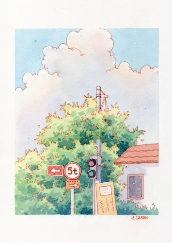 Tranh màu nước 59