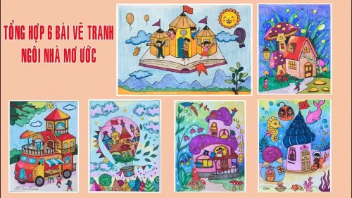 Vẽ tranh ngôi nhà 41
