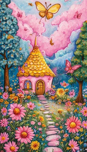Vẽ tranh ngôi nhà 53