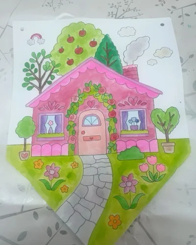 Vẽ tranh ngôi nhà 41