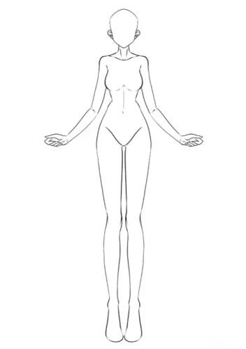 Tranh vẽ dáng người 10
