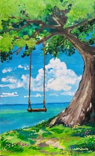 Tranh vẽ phong cảnh 3