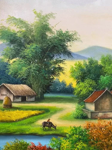 Vẽ tranh quê hương 23