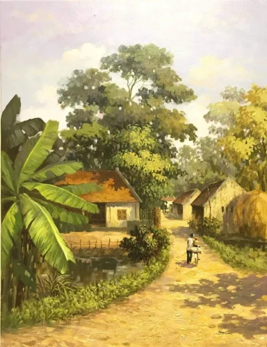 Vẽ tranh quê hương 24