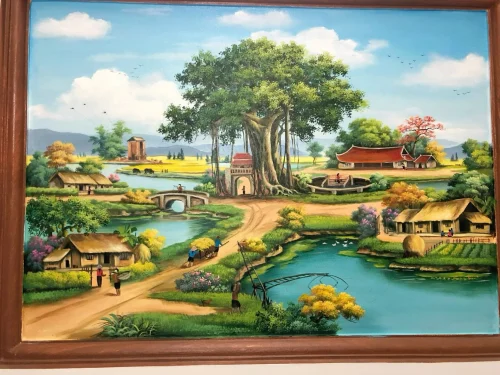 Vẽ tranh quê hương 28