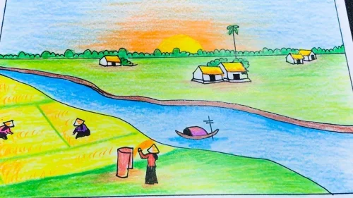 Vẽ tranh quê hương 59