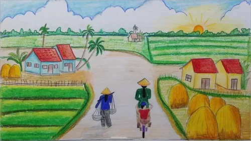 Vẽ tranh quê hương 60