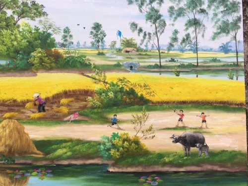 Vẽ tranh quê hương 49