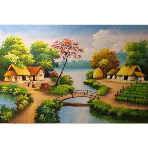 Vẽ tranh quê hương 50