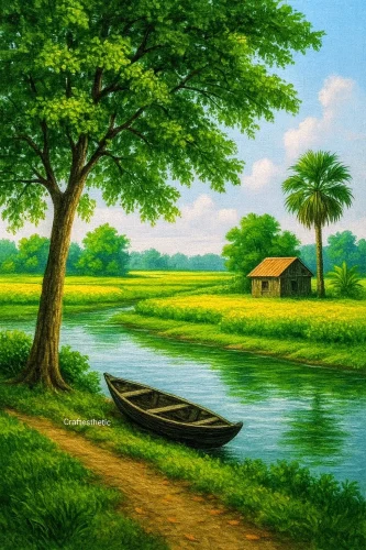 Vẽ tranh quê hương 51