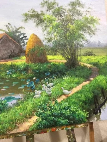 Vẽ tranh quê hương 53