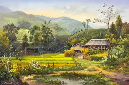 Vẽ tranh quê hương 54
