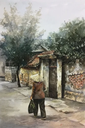 Vẽ tranh quê hương 6
