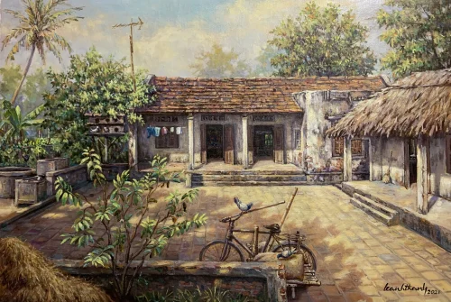Vẽ tranh quê hương 9