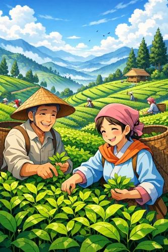 Vẽ tranh quê hương 11