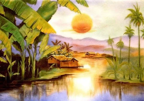 Vẽ tranh quê hương 25