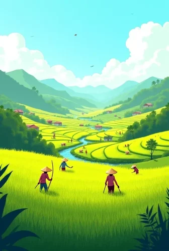 Vẽ tranh quê hương 27