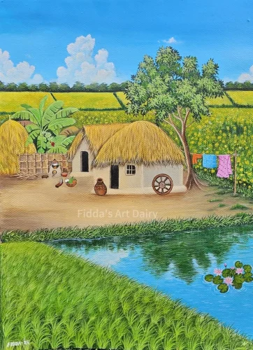 Vẽ tranh quê hương 31