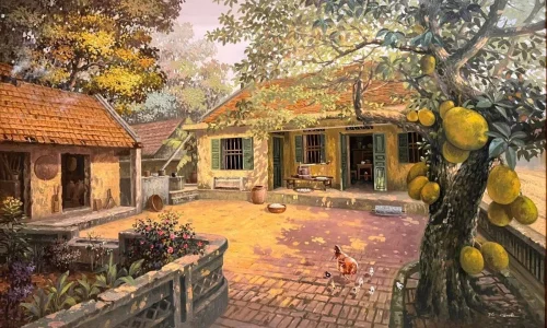 Vẽ tranh quê hương 33