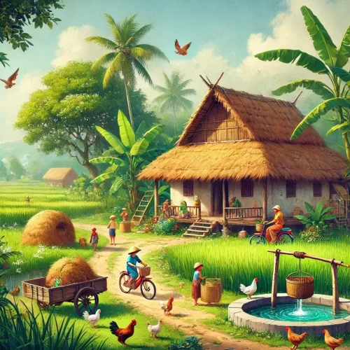Vẽ tranh quê hương 45