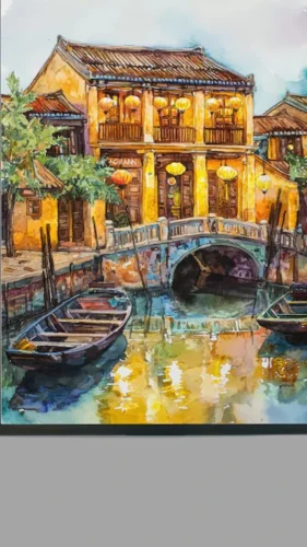 Vẽ tranh quê hương 48