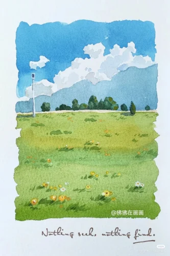 Vẽ tranh thiên nhiên 15