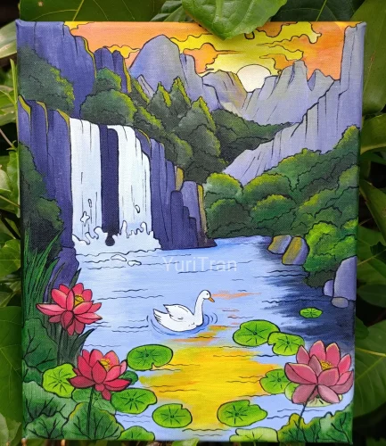 Vẽ tranh thiên nhiên 37