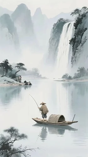 Tranh thuỷ mặc 20