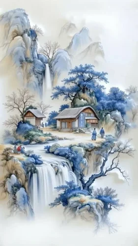 Tranh thuỷ mặc 35