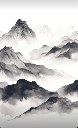 Tranh thuỷ mặc 38