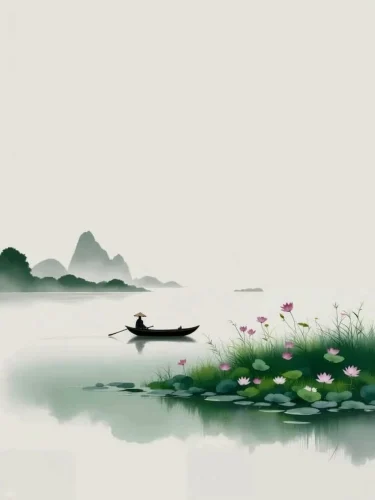 Tranh thuỷ mặc 16