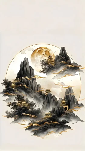 Tranh thuỷ mặc 36