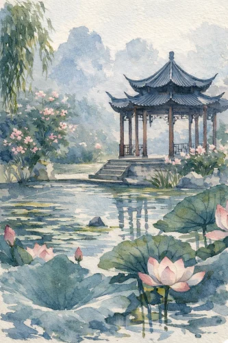 Tranh thuỷ mặc 50