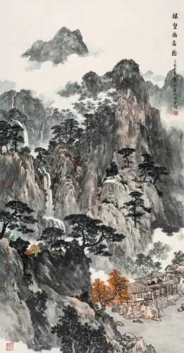 Tranh thuỷ mặc 2