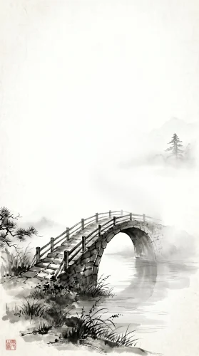 Tranh thuỷ mặc 19