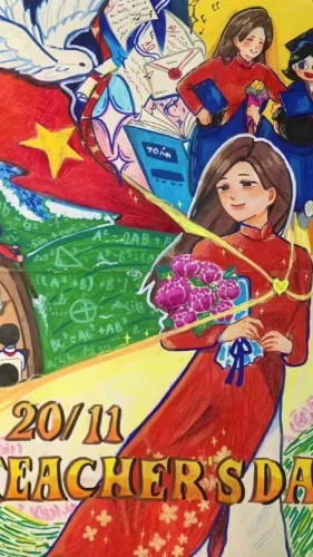 Vẽ tranh ước mơ của em 58